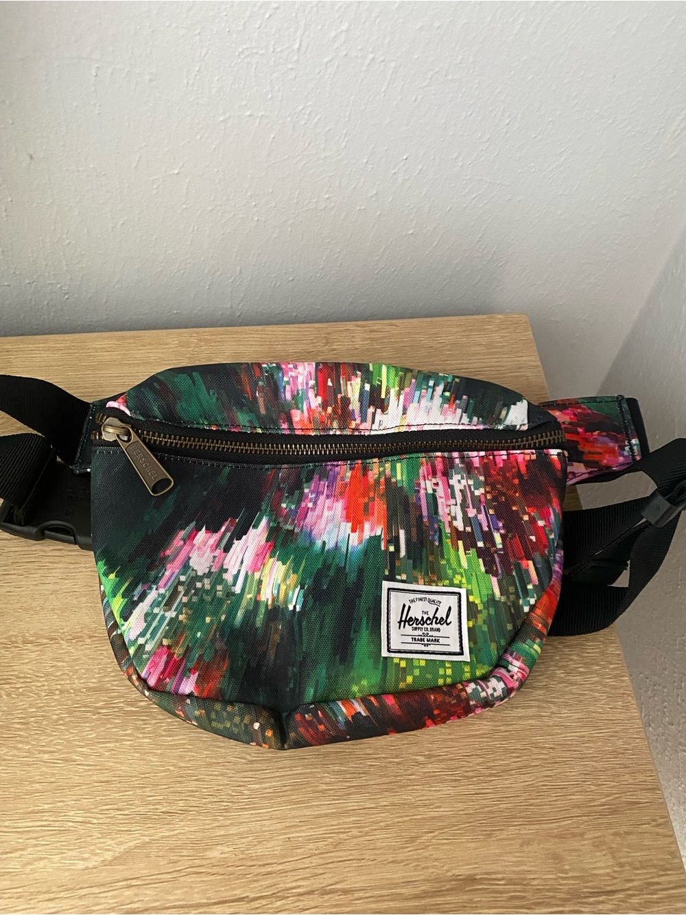 Herschel Multi-Color Pixel Print Hip Pack